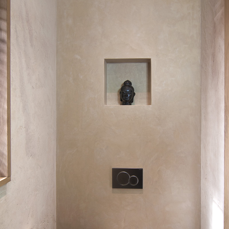 Waterproof Stucco - Luxury bathroom, Toilet wall 