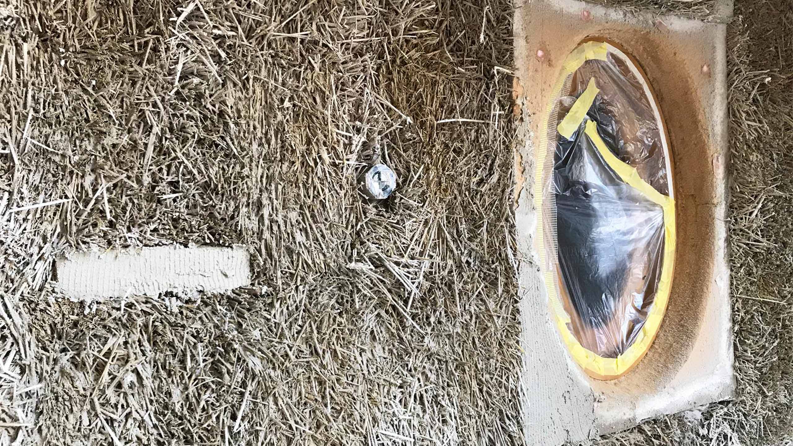 Commercial - Meditation House, Straw bale construction