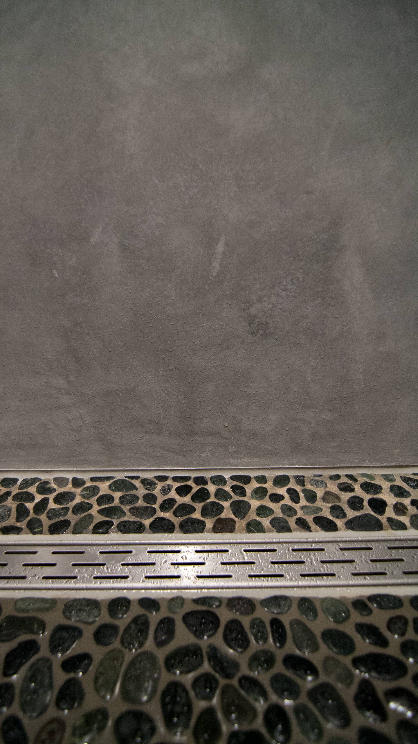 Waterproof Stucco - Pearl Grey Bathroom, Waterproofing