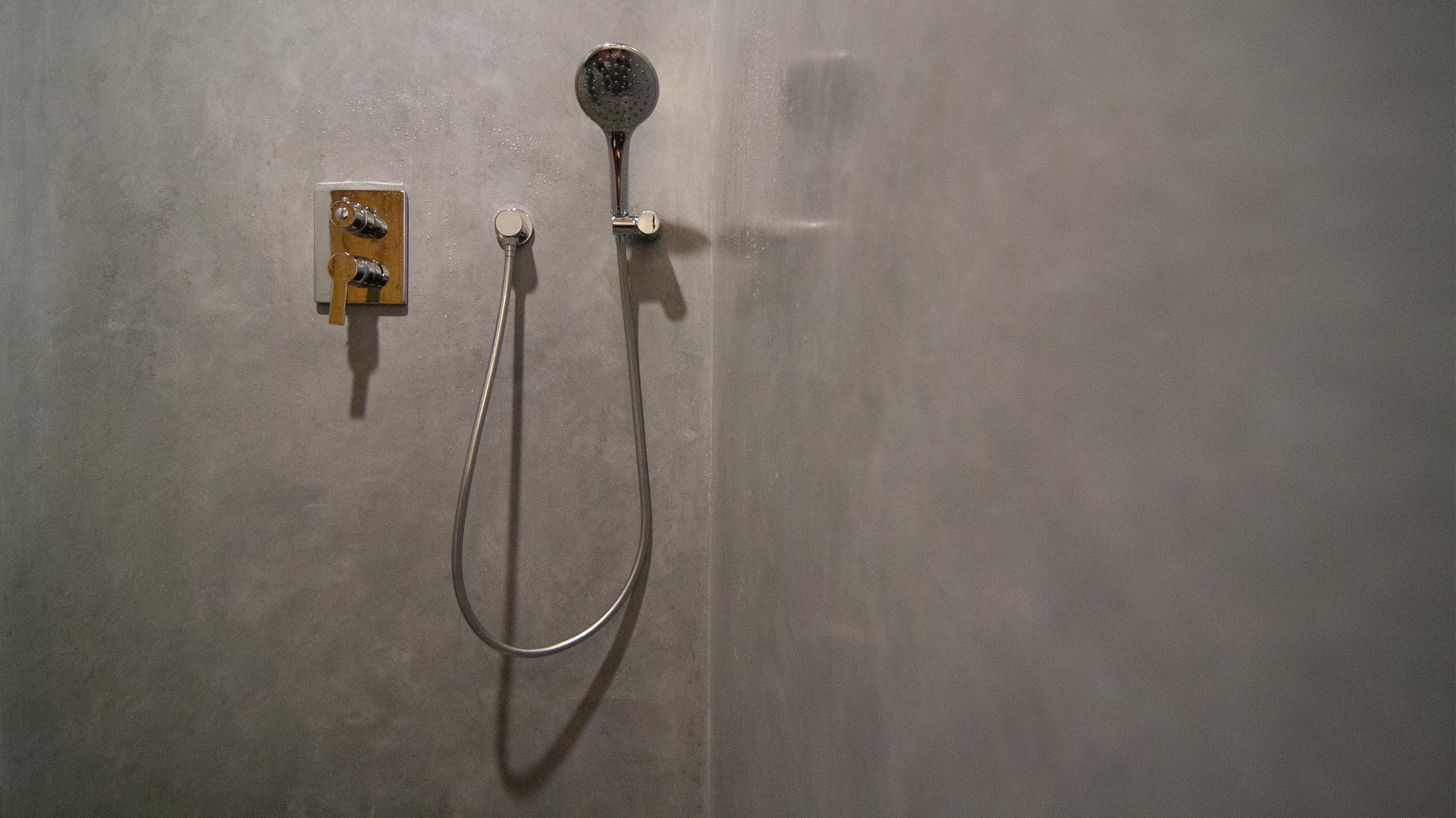 Waterproof Stucco - Pearl Grey Bathroom, Waterproof