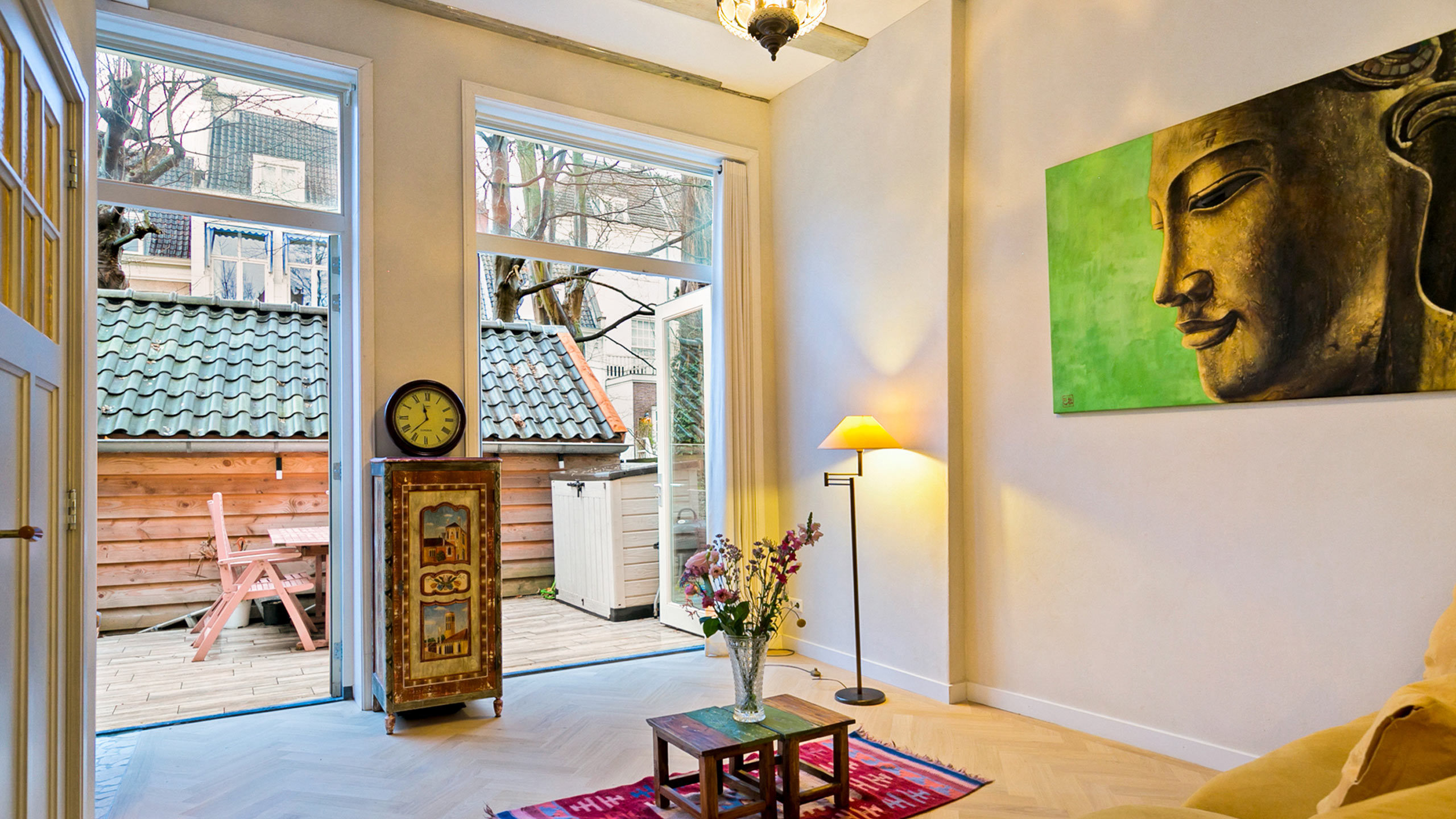 Residential - City apartment, Floated clay plaster